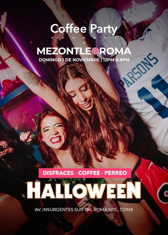 Coffee Party, Halloween en Mezontle