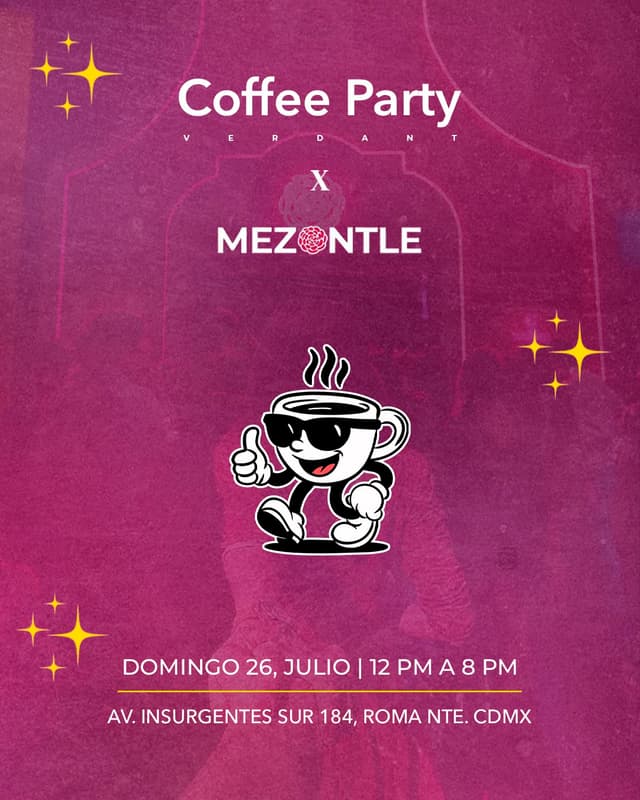 Mezontle "Coffee Party"