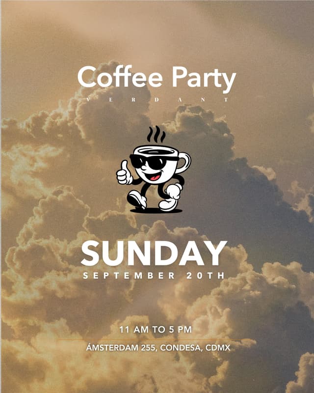 Coffee Party Condesa