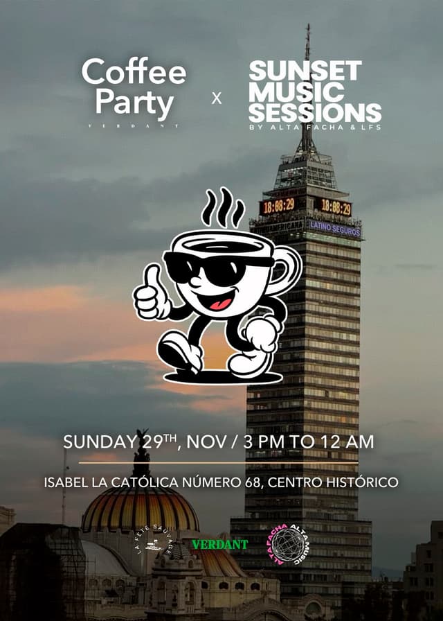 Coffee Party X Sunset Music Sessions (Nov)