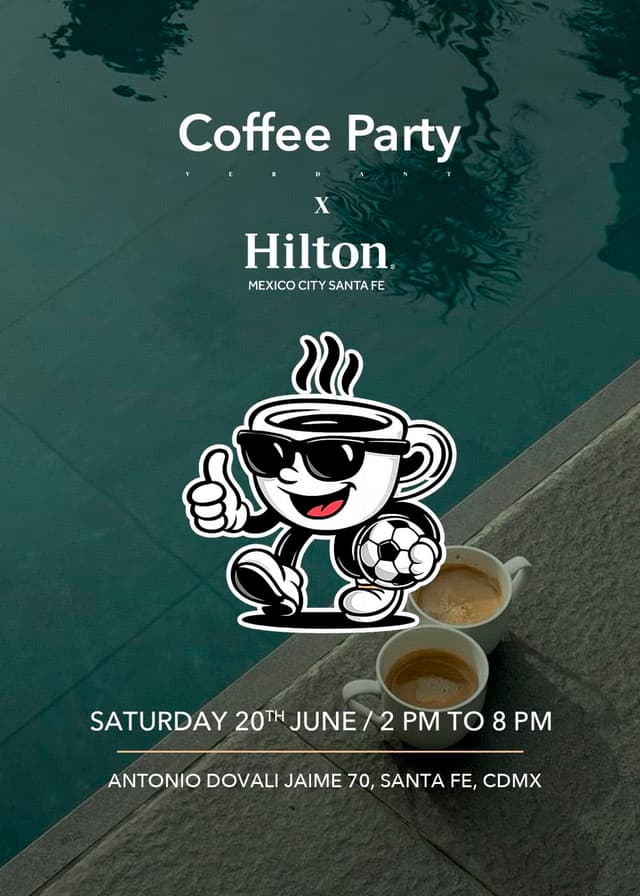 Coffee & Pool Party X Hilton