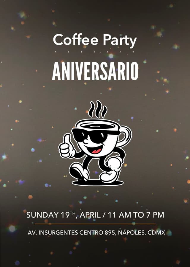 Coffee Party: Aniversario