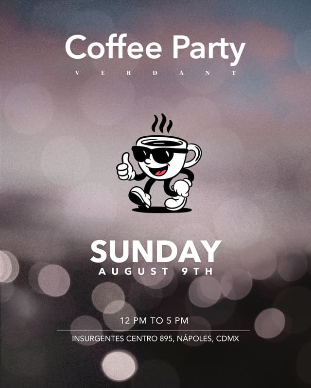 Coffee Party "Rock Stars"